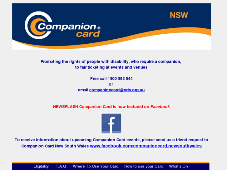 www.nswcompanioncard.org.au