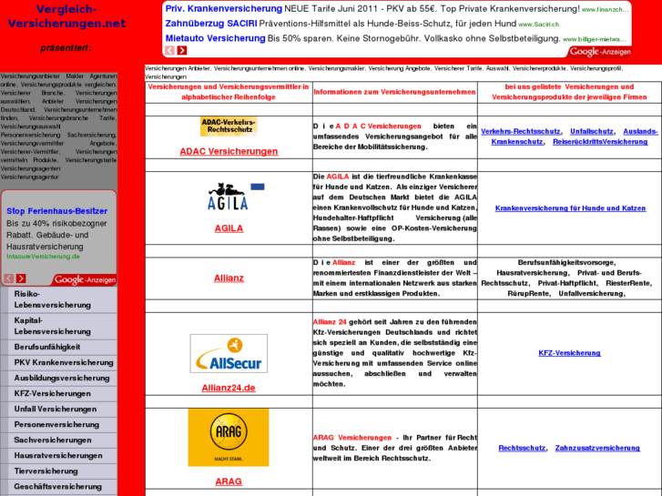 www.vergleich-versicherungen.net