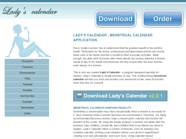 www.ladys-calendar.com