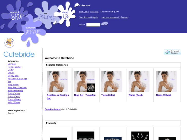 www.cutebride.com