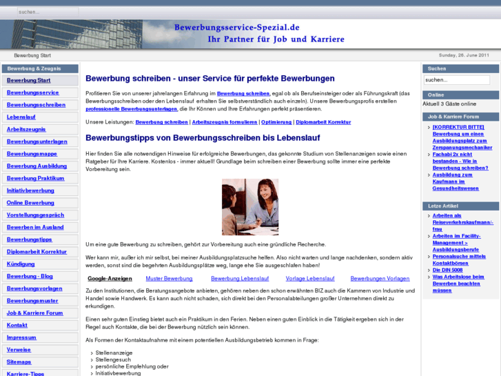 www.bewerbungsservice-spezial.de