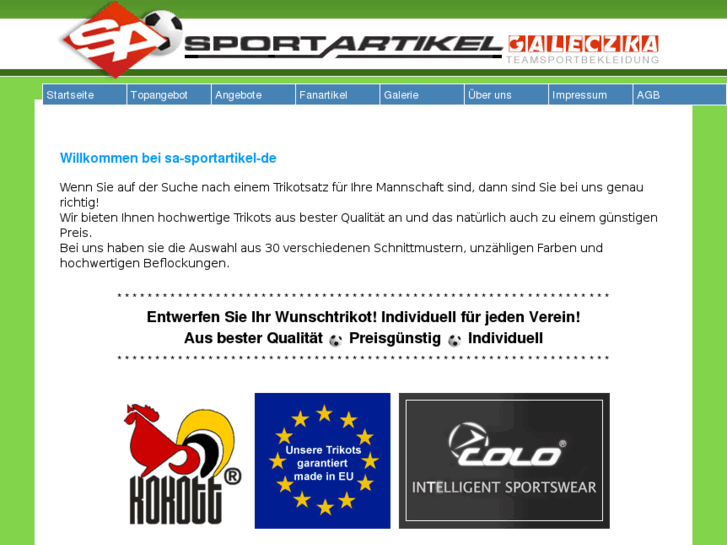 www.sa-sportartikel.de