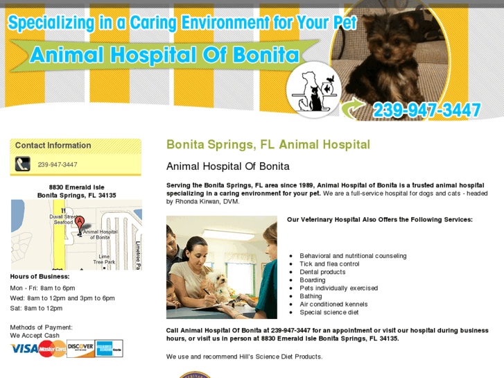 www.animalhospitalofbonita.com