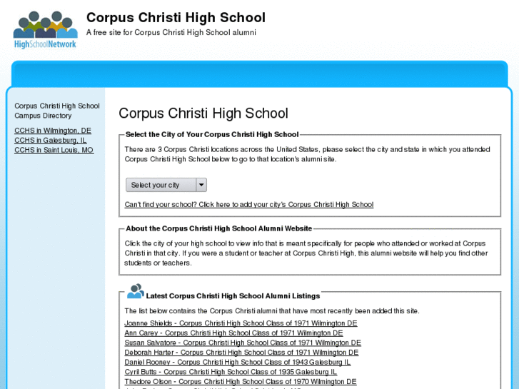 www.corpuschristihighschool.org