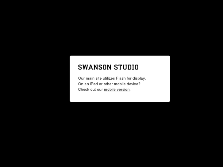 www.swansonstudio.us