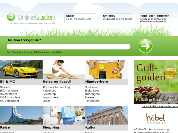 www.onlineguiden.no