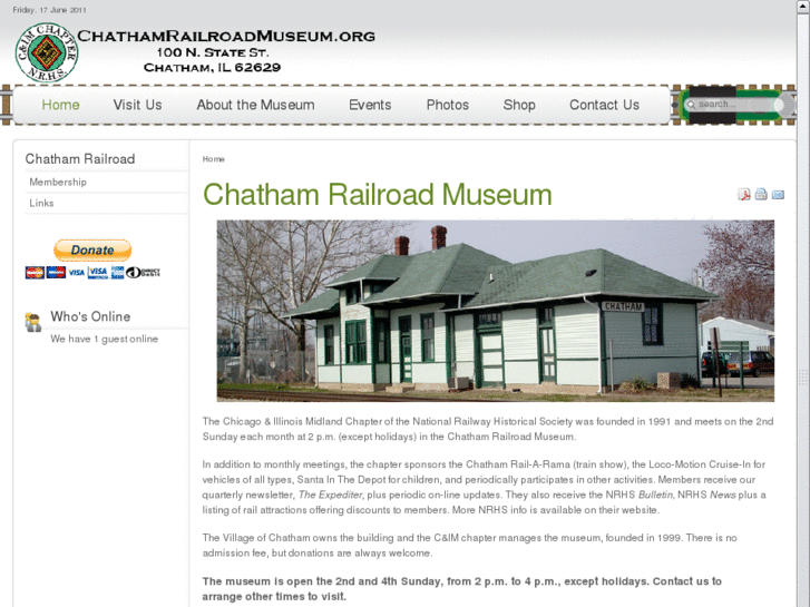 www.chathamrailroadmuseum.org