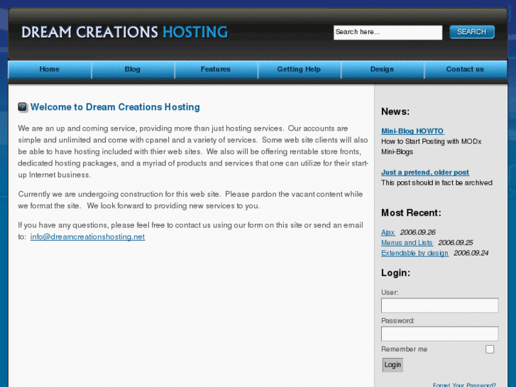 www.dreamcreationshosting.net
