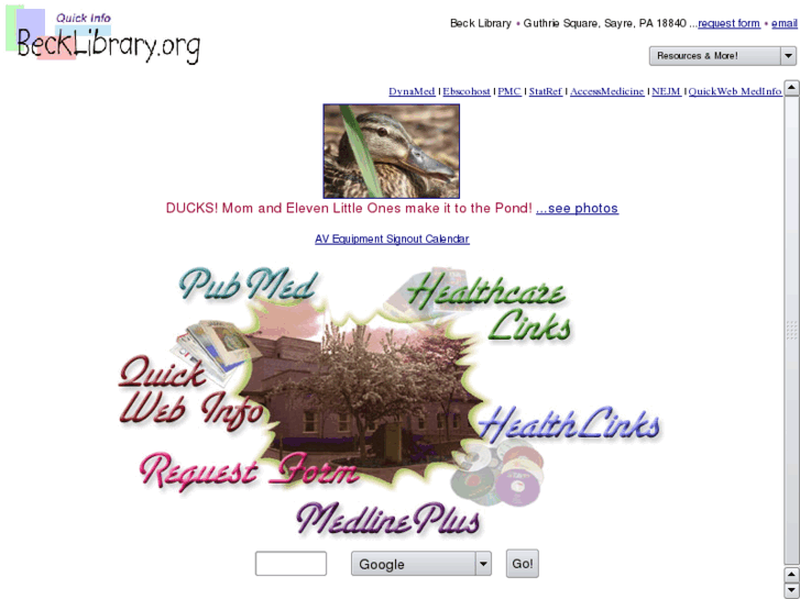www.becklibrary.org