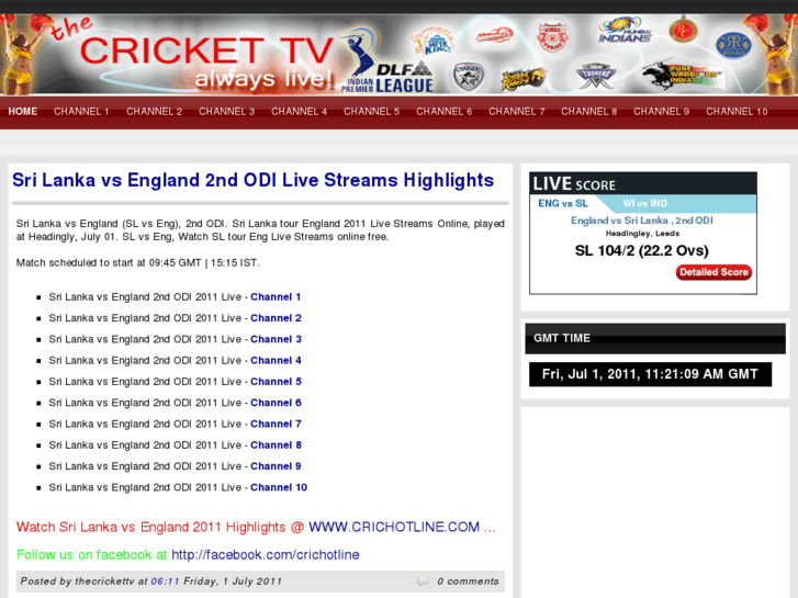 www.thecricket-tv.com