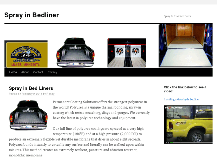 www.sprayinbedlinermn.com