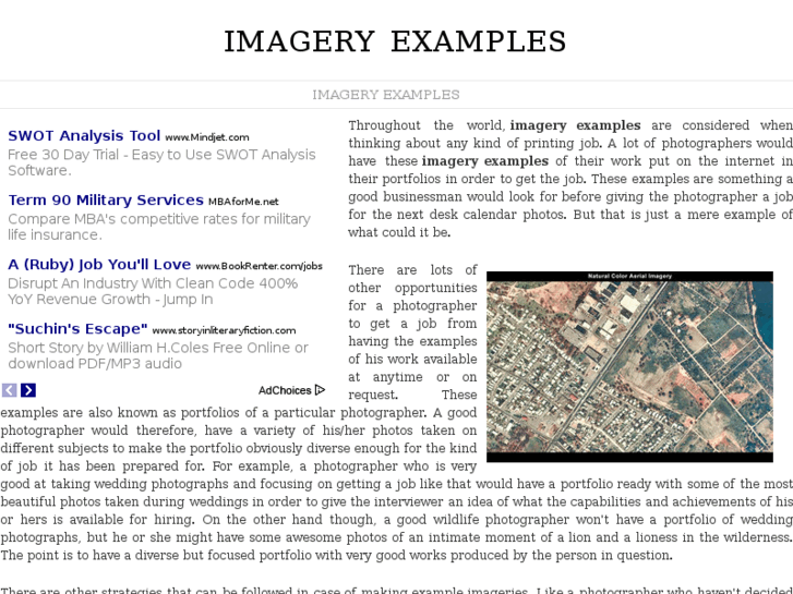 www.imageryexamples.com