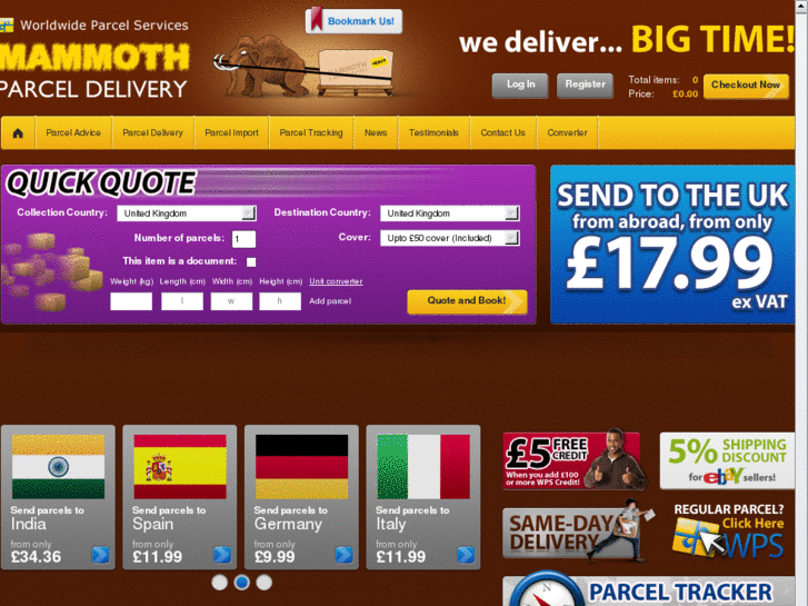 www.mammoth-parcels.co.uk
