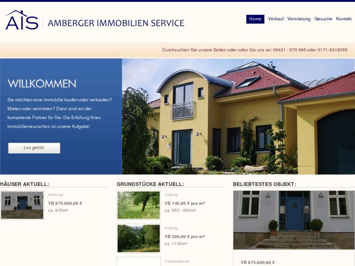 www.amberger-immobilien-service.com