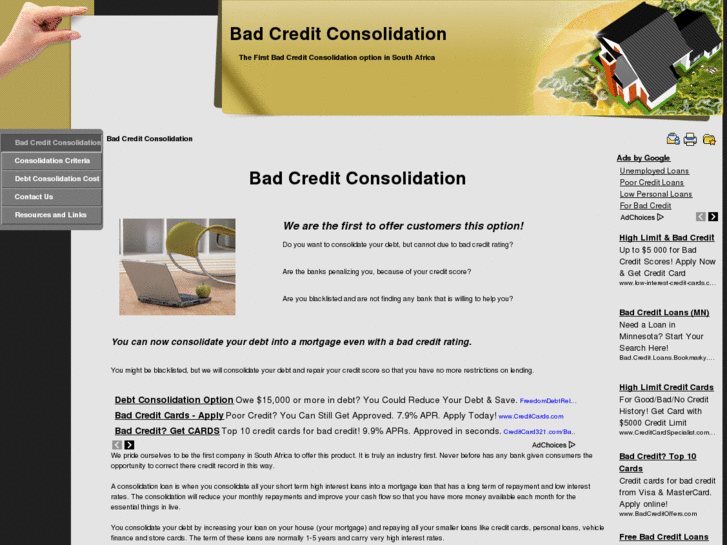 www.badcreditconsolidation.co.za