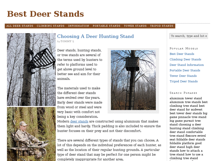 www.bestdeerstands.com
