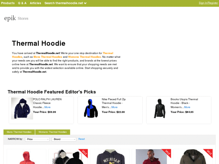 www.thermalhoodie.net