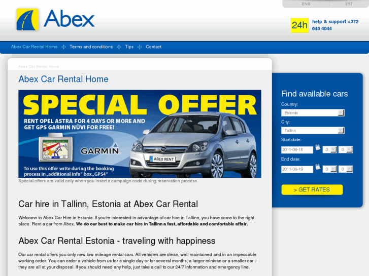 www.abexcarrental.com