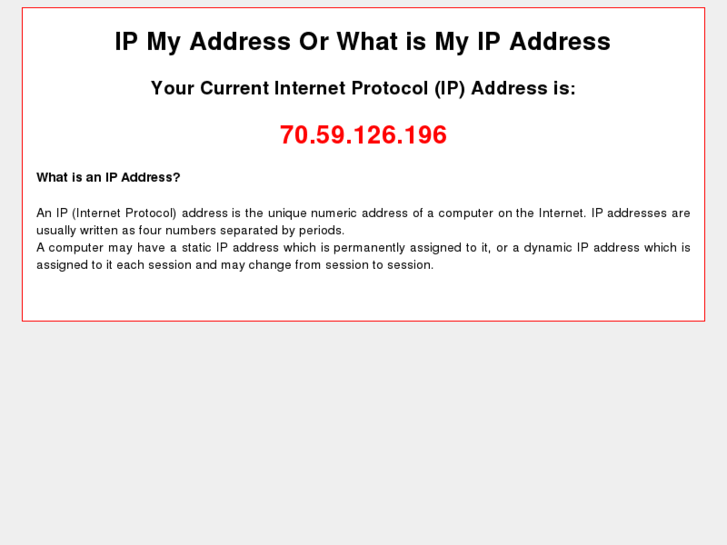 www.ipmyaddress.net
