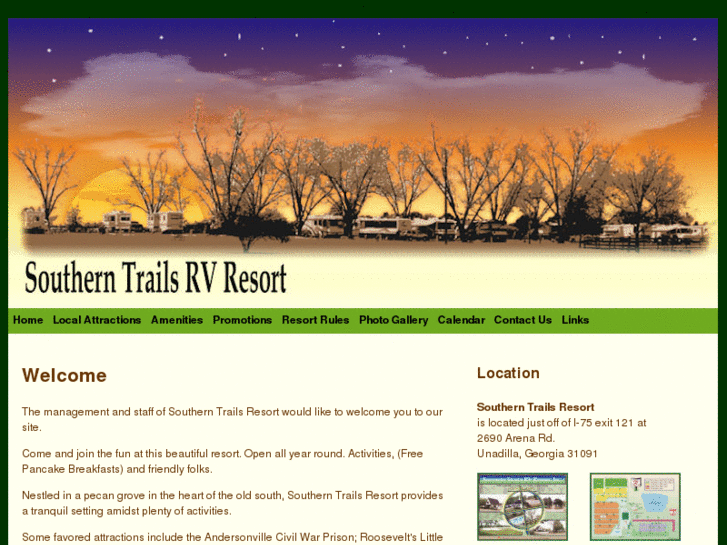 www.southerntrailsresort.com