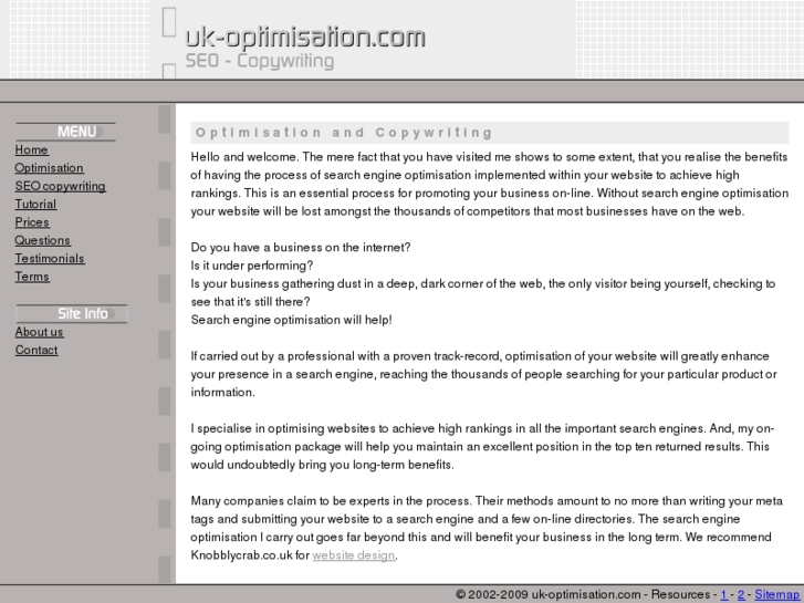 www.uk-optimisation.com
