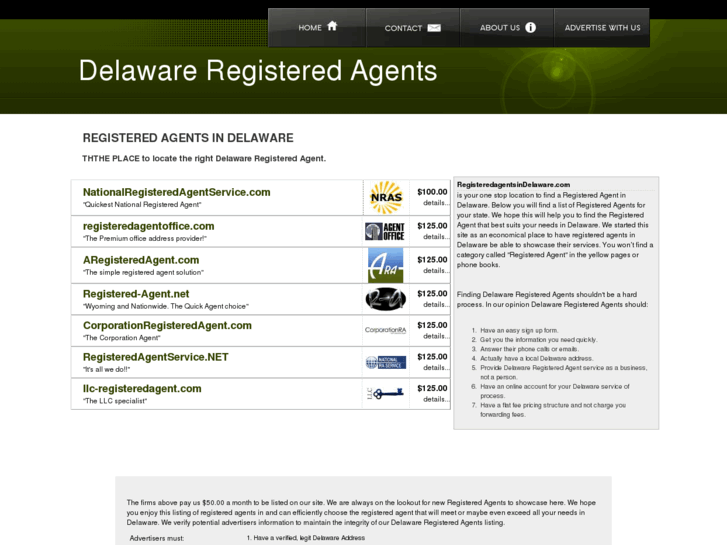 www.registeredagentsindelaware.com