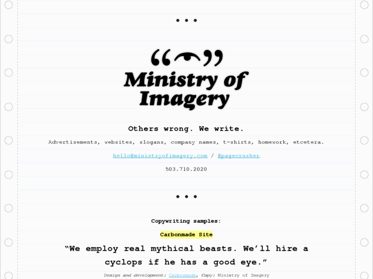 www.ministryofimagery.com