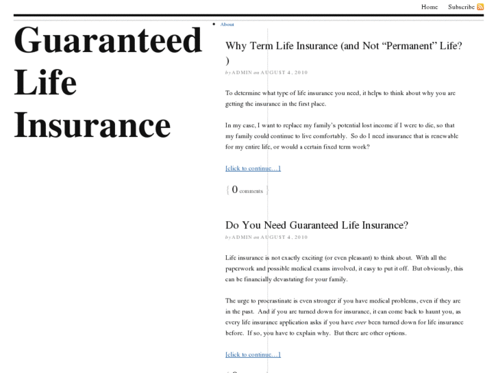 www.myguaranteedlifeinsurance.com