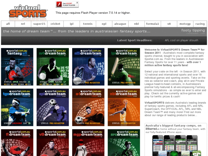 www.virtualsports.com.au