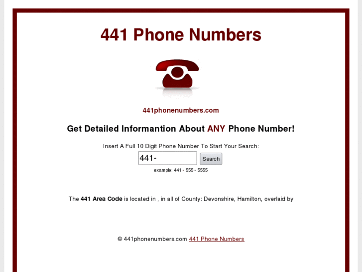 www.441phonenumbers.com