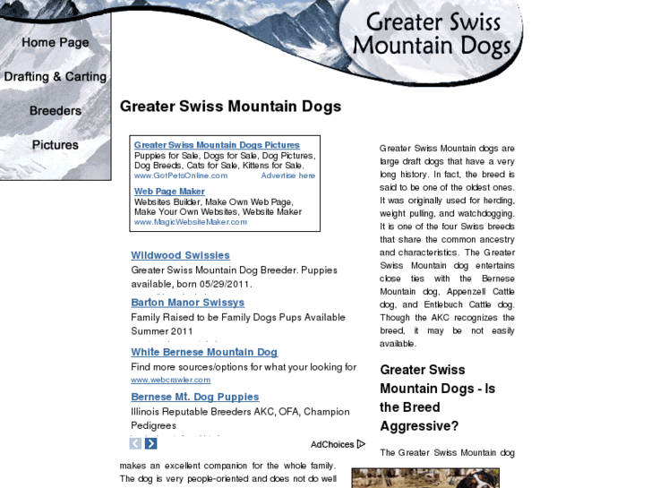 www.greater-swiss-mountain-dogs.com