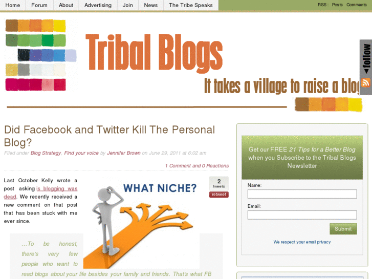 www.tribalblogs.com