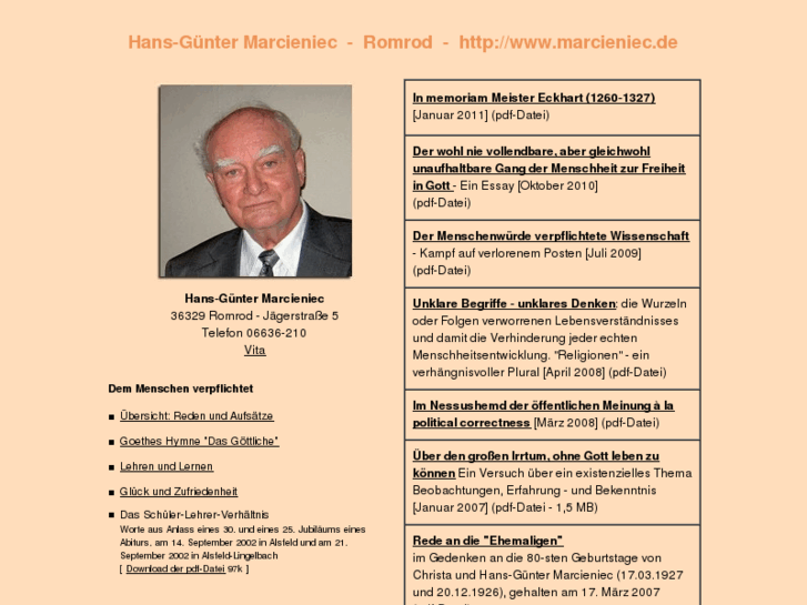 www.marcieniec.de