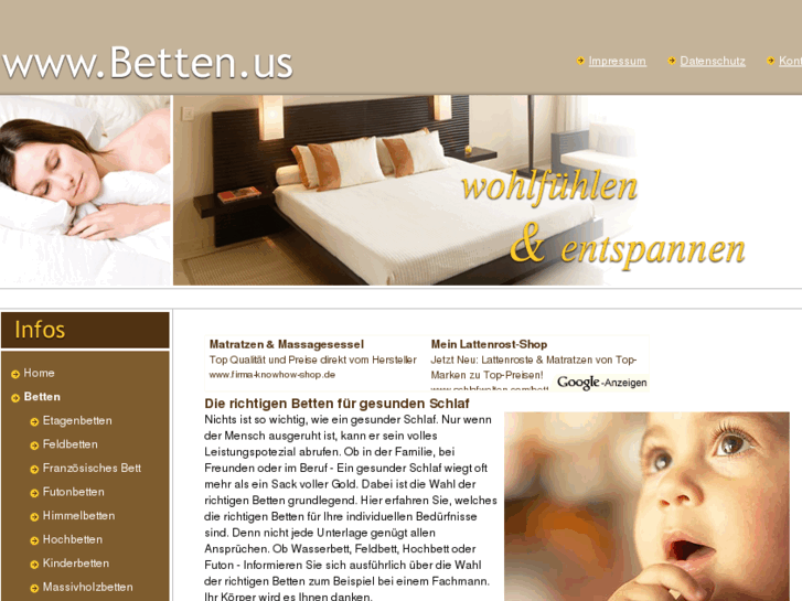 www.betten.us