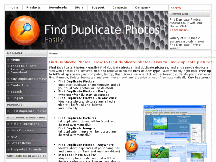 www.findduplicatephotos.com