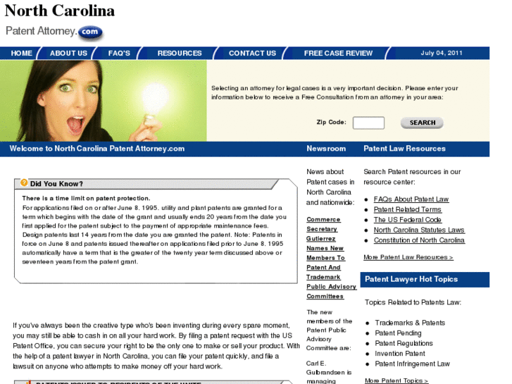 www.northcarolinapatentattorney.com