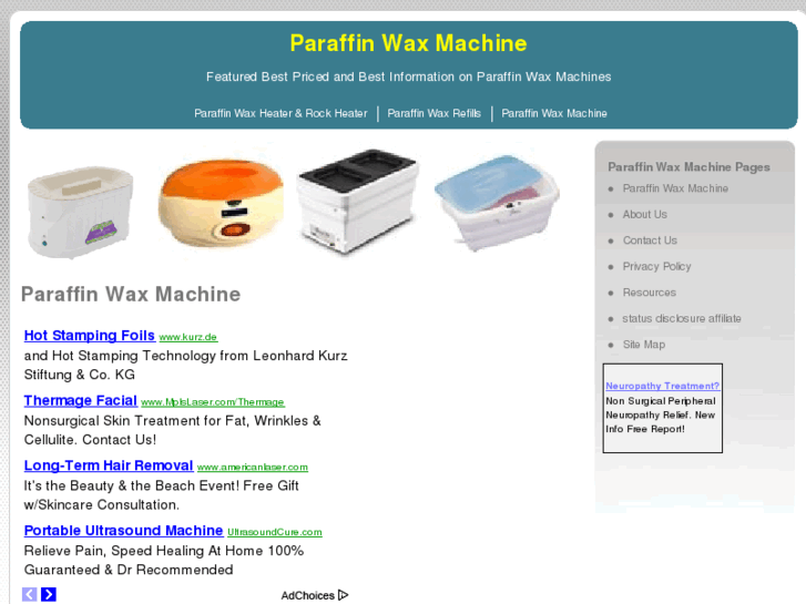 www.paraffinwaxmachine.com