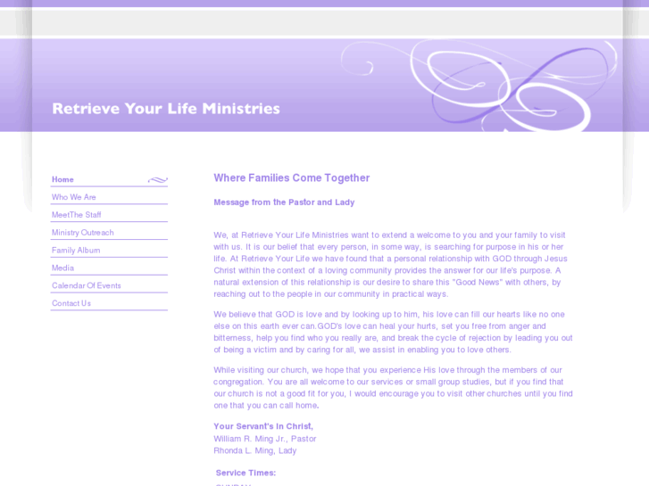 www.retriveyourlifeministries.com