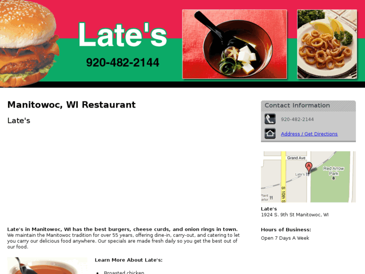 www.latesrestaurantmanitowoc.net