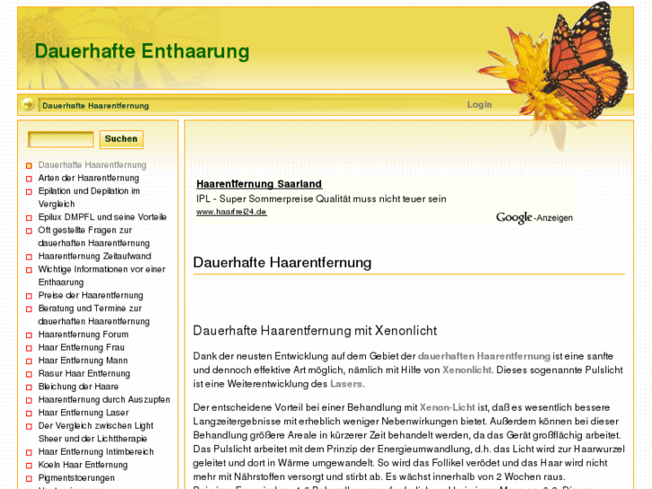 www.dauerhafte-haar-entfernung.com