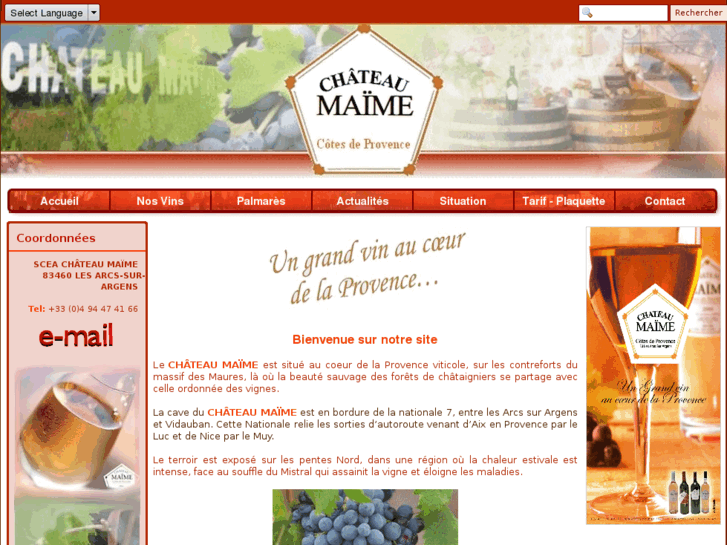 www.chateaumaime.com