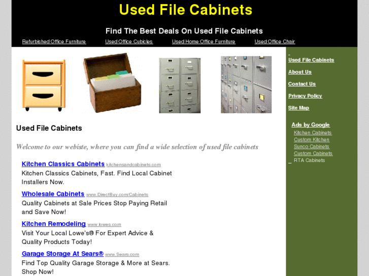 www.usedfilecabinets.org
