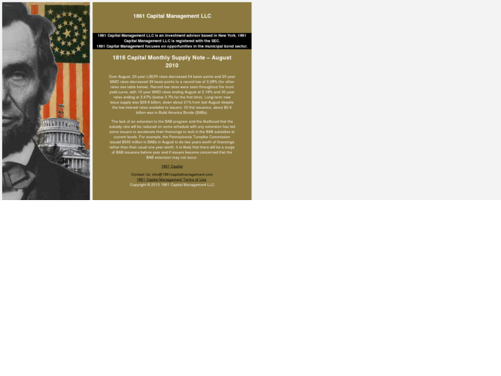www.1861capitalmanagement.com