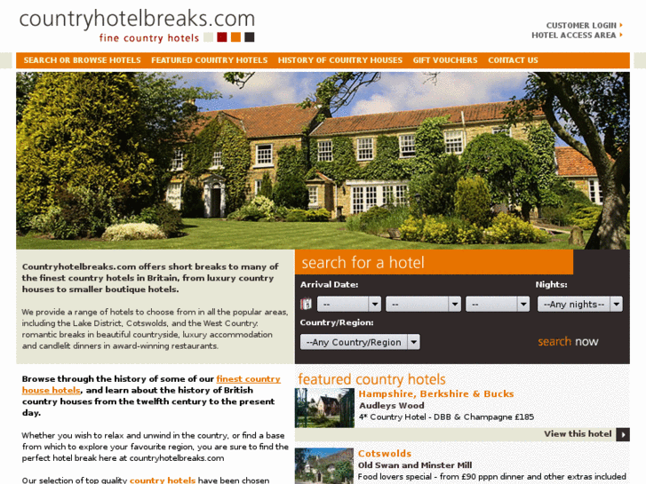 www.countryhotelbreaks.com