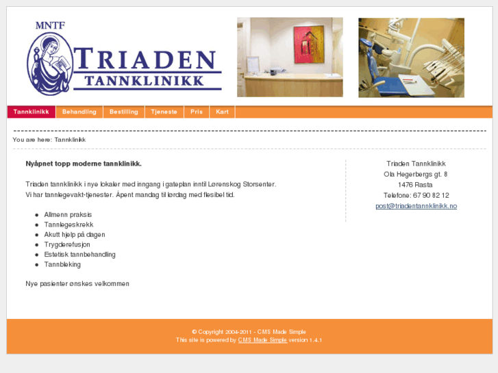 www.triadentannklinikk.no