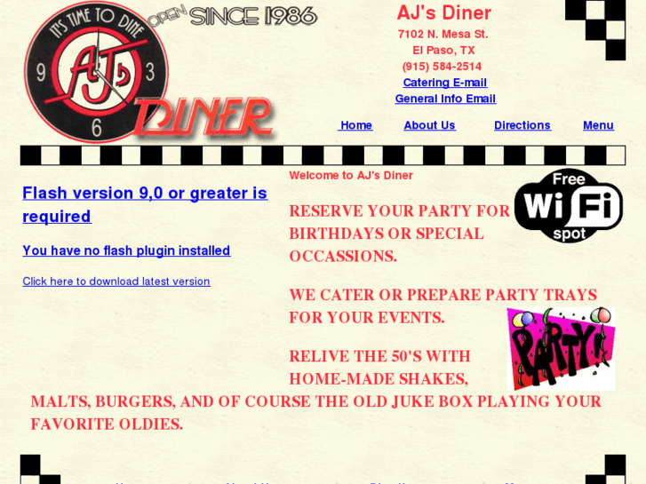 www.ajsdiner.com