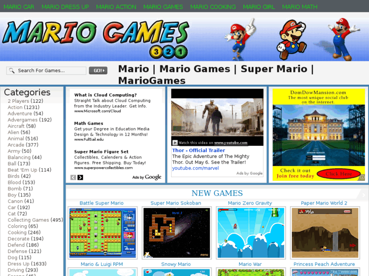 www.mariogames321.com