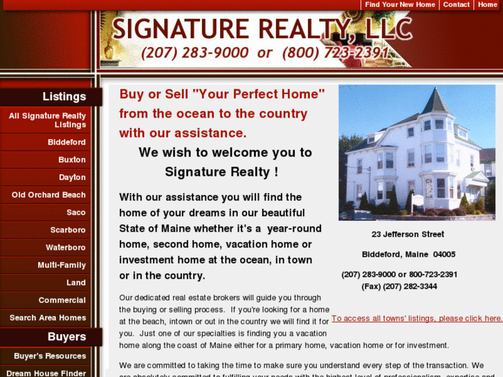 www.signaturerealtyofmaine.com