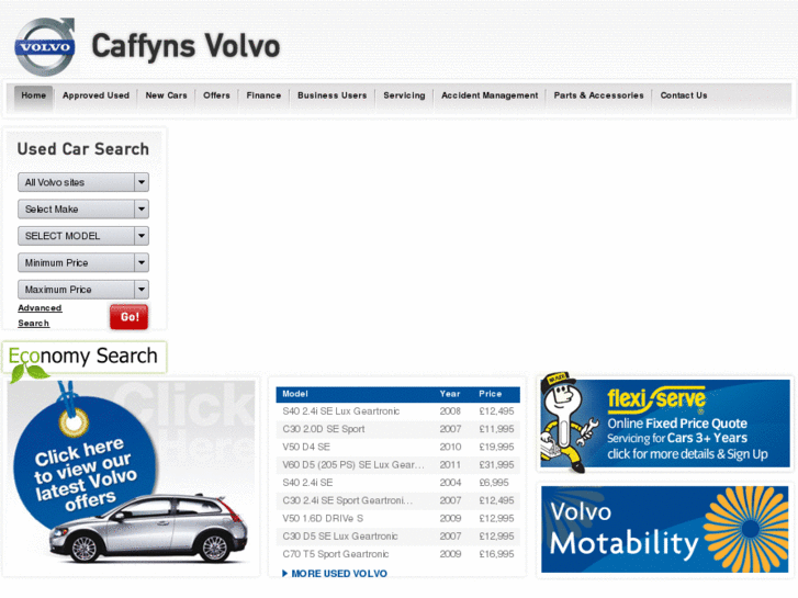 www.caffynsvolvo.co.uk