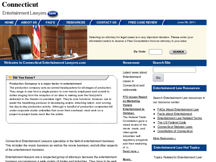 www.connecticutentertainmentlawyers.com
